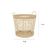RGI Home Twisted Water Hyacinth Decorative Storage Basket